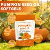 Pumpkin Seed Oil Capsules - 300 Softgels | 3000mg Per Serving, Cold Pressed Virgin Pumpkin Oil, Rich in Omega 6, Omega 9, Supports Hair Growth, Skin Health, Prostate & Bladder Function | Vegan,Non-GMO view 3