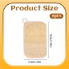 6 PCS Loofah Dish Sponge, Natural Loofah Sponge for Kitchen, Compostable Natural Sponges for Dishes view 2