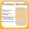 6 PCS Loofah Dish Sponge, Natural Loofah Sponge for Kitchen, Compostable Natural Sponges for Dishes view 3