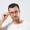 3-in-1 Progressive Multifocal Reading Glasses Photochromic & Anti-Blue Light Lenses,UV400 Protection, TR90 Flexible Frame, All-in-One Readers for Distance, Computer & Reading (Grey/Orange,1.5 x) view 3
