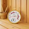 2-in-1 Steam S-auna Thermometer and Hygrometer, Stainless Steel Thermo-Hygrometer High Accuracy Sauna Accessories, Digital Thermo-Humidity Meter for Steam/Sauna Room/Home Office view 3