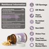 Edensgate Reishi Extract Capsules Reishi Mushroom Supplement | Concentrated Extract Formula | Vegan Friendly | Daily Balance & Wellness Support | 120 Capsules view 3