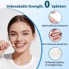Familife Interdental Toothpicks Soft Bristle Dental Floss Picks Helps Removes Plaque and Debris Between Your Teeth 200PCS view 2