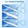 Familife Interdental Toothpicks Soft Bristle Dental Floss Picks Helps Removes Plaque and Debris Between Your Teeth 200PCS view 3