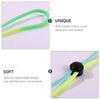 Abaodam 3pcs Adjustable Lgbt Rainbow Glasses Strap Anti-lost Cord with Buckle, Windproof Hat Lanyard and Mask Hanging Rope for Women and Men view 3