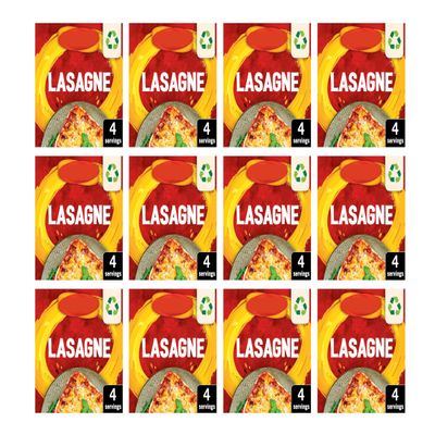 Lasagne Recipe Mix, 36g, Free from Artificial Colours and Flavours, Vegan, Pack of 12