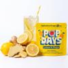 POPDAYS hydration tablets Lemon & Ginger Water Flavouring 14 Effervescent Electrolyte Tablets. With Vitamins B, C & D Zero Sugar & Zero Calories With Magnesium, Calcium & Zinc (Lemon & Ginger) view 1