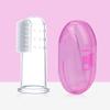 iplusmile 9pcs Silicone Finger Toothbrush Set for Oral Cleaning, Newborn to Teeth Cleaner with Storage Boxes, Soft Material and Dental Care view 4