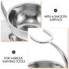 VILLCASE Stainless Steel Shaving Brush and Shave Bowl Stand with Shower Holder Metal Grooming Rack for Men's Bathroom Shaving Accessories view 3