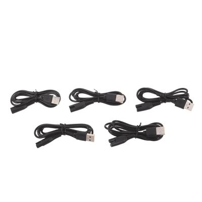 FOMIYES 5pcs Water Flosser USB Charging Cord for Electric Irrigator Rechargeable Oral Flosser Replacement Charger Cord Compatible Portable Water