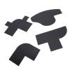 Dioche Beard Shaping Tool Beard Shaper Template Set - Innovative Hairline Design Cards for Precise Styling, Full Shaping Tool, Safe & Durable ABS Material, Perfect for view 4