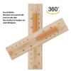 15 Minute Sauna Sand Timer, Wall Mounted Wooden Sauna Hourglass with Yellow Sand 360 Rotating Heat Resistants Sand Clock Precise Timing Sauna Essential Accessories for Sauna SPA view 3
