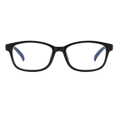 Suertree Short-sighted Eyeglasses Nearsighted Glasses Classic Distance Glasses for Women Men Black -2.0x