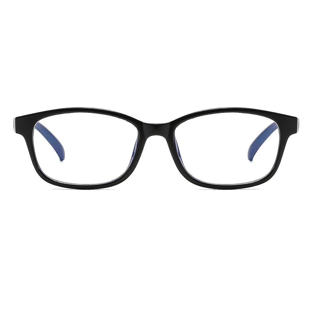Suertree Short-sighted Eyeglasses Nearsighted Glasses Classic Distance Glasses for Women Men Black -2.0x