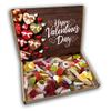 Fizzy and Jelly Sweet Mix Happy Valentines Day Sweets Gift Box Hamper (KRAFT VALENTINES FRONT) view 1