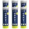 Uppy! Jet Lag Relief Tablets Electrolyte Hydration Tablets for Travel, Lemon Lime (60 Tablets) Helps Reduce Travel Fatigue & Dehydration, Travel Essential view 1
