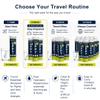 Uppy! Jet Lag Relief Tablets Electrolyte Hydration Tablets for Travel, Lemon Lime (60 Tablets) Helps Reduce Travel Fatigue & Dehydration, Travel Essential view 3