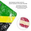 U.S.A And Jamaican Vintage Flag Bathroom Scales for Body Weight Led Display Step-On Digital Weighing Scales for People view 4