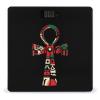 African Traditional Ankh Bathroom Scales for Body Weight Led Display Step-On Digital Weighing Scales for People view 1