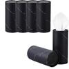 6 Canisters 300 Tissues, Round Tissue Boxes for Car, Car Tissues Tube, Ca-r Tissue Cylinder Boxes, Auto Round Facial Tiss-ue Holde for Vehicles, Ca-r Cup Holder Tiss-ue Container