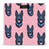 Cute Black German Shepherd Dog Bathroom Scales for Body Weight Led Display Step-On Digital Weighing Scales for People view 1