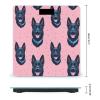 Cute Black German Shepherd Dog Bathroom Scales for Body Weight Led Display Step-On Digital Weighing Scales for People view 2