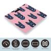 Cute Black German Shepherd Dog Bathroom Scales for Body Weight Led Display Step-On Digital Weighing Scales for People view 3