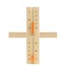 Alanmoship Wooden Sauna Hourglass Timer 15-Minute Wall-Mounted Design For Relaxation For Sessions In Sauna Or Steam Room, Elegant Natural Wood Construction In Humid Environments(D) view 4