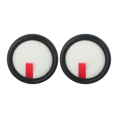 CashMuch Reacement Filter For Devoac N300 / For Haier T19B Handheld Uum Clner, Washable & Reusable Hepa-Type Filtration, 2-Pack And 4-Pack Options, White + Black