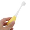 MAGICLULU Kid Toothbrush with Soft Bristles and Ergonomic Design, Yellow Children's Manual Toothbrush Made of PP and TPR Materials, for Toddlers and Kids Dental Care view 3