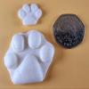 18 x Edible 3D 40mm Dog Paws, icing toppers, cake cupcakes decorations T036 (Yellow) view 3