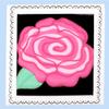 Biscuiteers Rose June Birth Flower Letterbox Biscuit view 1