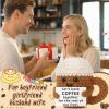 Coffee Lover Valentines Day Gifts for Couples Women, I Love You Gifts for Girlfriend, Boyfriend, Wife, Husband, Romantic Handmade Crochet for Anniversary, Happy Birthday Unique Coffee Gift for Men view 4