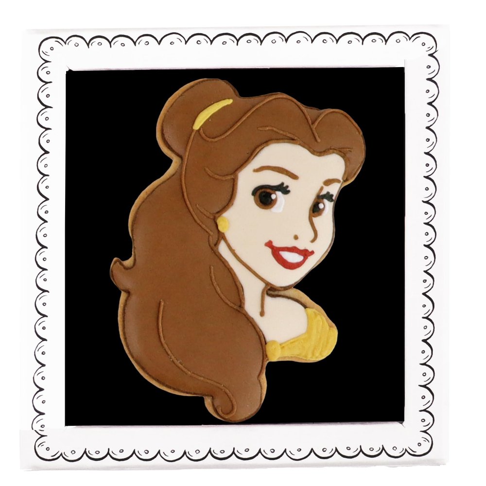 Biscuiteers Disney Belle Letterbox Biscuit