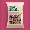 Eat Real Hummus Chips Sticky Caramelised Onion and Balsamic Vinegar Flavour 110g x 1 - Plant-based Gluten Free Crisps, Vegan Snack with Welari Thank You Card | (1 Pack) view 2