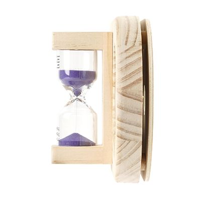 EPIGEIST Sauna Thermometer and Hygrometer with Dual Dial, 15-minute Hourglass Sand Timer, Purple Mechanical Indoor Sauna Temperature and Humidity Monitor for Steam Room