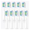 10PCSCompatible for Fairywill FW-E11 E10 E6 D7S Electric Toothbrush Replacement Brush Heads(10PCS White) view 1