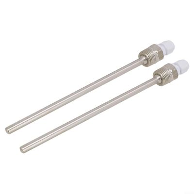 Besttoolifes Thermowell G 1/2 Inch Thread, Stainless Steel for IMMERSION Sleeve Pocket for Sensor, Screw-In Protection Sleeve with Locking Screw, PN40(8x200mm)