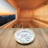 Besttoolifes Sauna Thermometer and Hygrometer with Analog Gauge, Humidity Meter for Sauna and Steam Room, Wall Mounted Thermometer 10-120 view 4