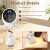 4-in-1 Lymphatic Drainage Massager - 21 Heads Body Sculpting Cellulite Massager with 9 Levels Heat/Vibration/EMS Pulse, USB Rechargeable Skin Tightening Machine for Legs/Arms/Back view 2