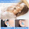 12 PCS Silicone Ear Plugs for Sleeping, Ear Plugs Silicone, Reusable Moldable Waterproof Noise Cancelling Earplugs for Sleep, for Sleeping, Travelling(Blue) view 4