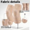 1 Pair Knee Brace,Breathable Knee Protection,Elastic Compression Knee Sleeves,for Knee Osteoarthritis,Anterior Cruciate Ligament Injuries,Knee Injury Recovery,Sports Activities,Running(Skin tone,S) view 3