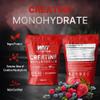 WHT Nutrition Creatine Gummies 5000mg Real Creatine Monohydrate per Serving Halal Certified, Vegan & Gluten Free 120 Gummies (Berry/Pineapple) (Berry) view 3