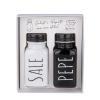 Doni Bomboniere Wedding 1 Piece Salt and Pepper Set with Anniversary Box Lettering Salt Peppery But Style Complete Original Cheap Gift Ideas view 1