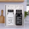 Doni Bomboniere Wedding 1 Piece Salt and Pepper Set with Anniversary Box Lettering Salt Peppery But Style Complete Original Cheap Gift Ideas view 3