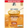 Oat So Simple 16pk 576g x Pack of 2 - Golden Syrup - Delicious, Creamy Porridge - Ready in Just 2 Mins - 100% Wholegrain - Helps Lower Cholesterol view 2