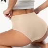 Pants Menstrual Underwear For Women Cotton Knickers Multipack With Leakproof Crotch For Heavy Extra Waist Trainer for Women Full Body (Light Yellow, XXXL) view 4