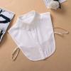 2026 Fakecollar White Collars for Women Shirt Collars Detachable Collar Shirt Extenders Detachable Half Shirt Women's Fakecollar Blouse for Sweaters and Collarless (2-2pc Black+White-a, One Size) view 3