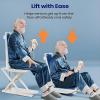 ZYLDDS Lightweight Electric Chair Lift,Portable Floor & Bath Lift, Foldable, IP68 Waterproof,Remote Control Floor Lift,Height Adjustable 2.3"-18.9",Support Up to 300 LBS view 3