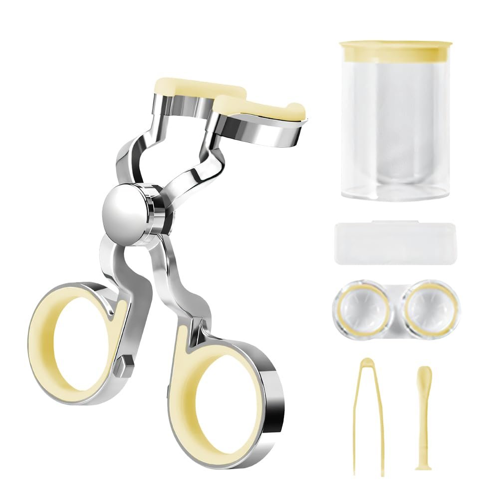 Contacts Lens Helper, 2024 New Contact Lens Applicator Tool Portable Contact Lens Insertion Tool, Contact Lens Eyelid Wearingtool for Travel (E) (A)